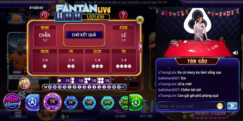 Fantan livestream Rikvip: Trải nghiệm cá cược đỉnh cao 2026 5 Cách chơi đơn giản của Fantan livestream Rikvip