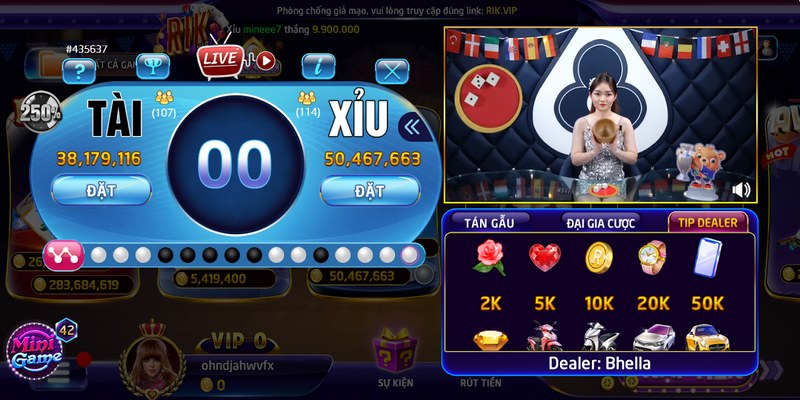 Tài xỉu livestream Rikvip: Siêu phẩm game đổi thưởng 2026 5 Tìm hiểu cách chơi đồng thời phải có chiến thuật phù hợp để theo cược