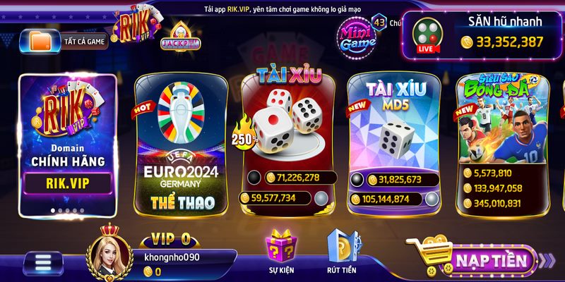 Thể thao Rikvip: Hướng dẫn tham gia cá cược thể thao 2026 2 Khám phá về Thể thao Rikvip